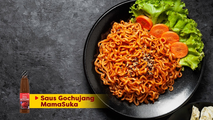 Resep Mie Goreng Gochujang Pedas ala Korea